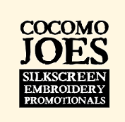 Cocomo Joes - Silkscreening, Embroidery  and Promotionals